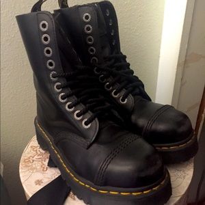 Dr Martens 8761 Bxb leather mid calf boots